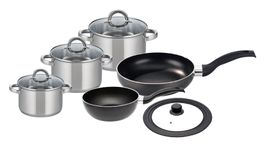 ELO Kochtopf- und Bratpfannen-Set OPAL 6-teilig