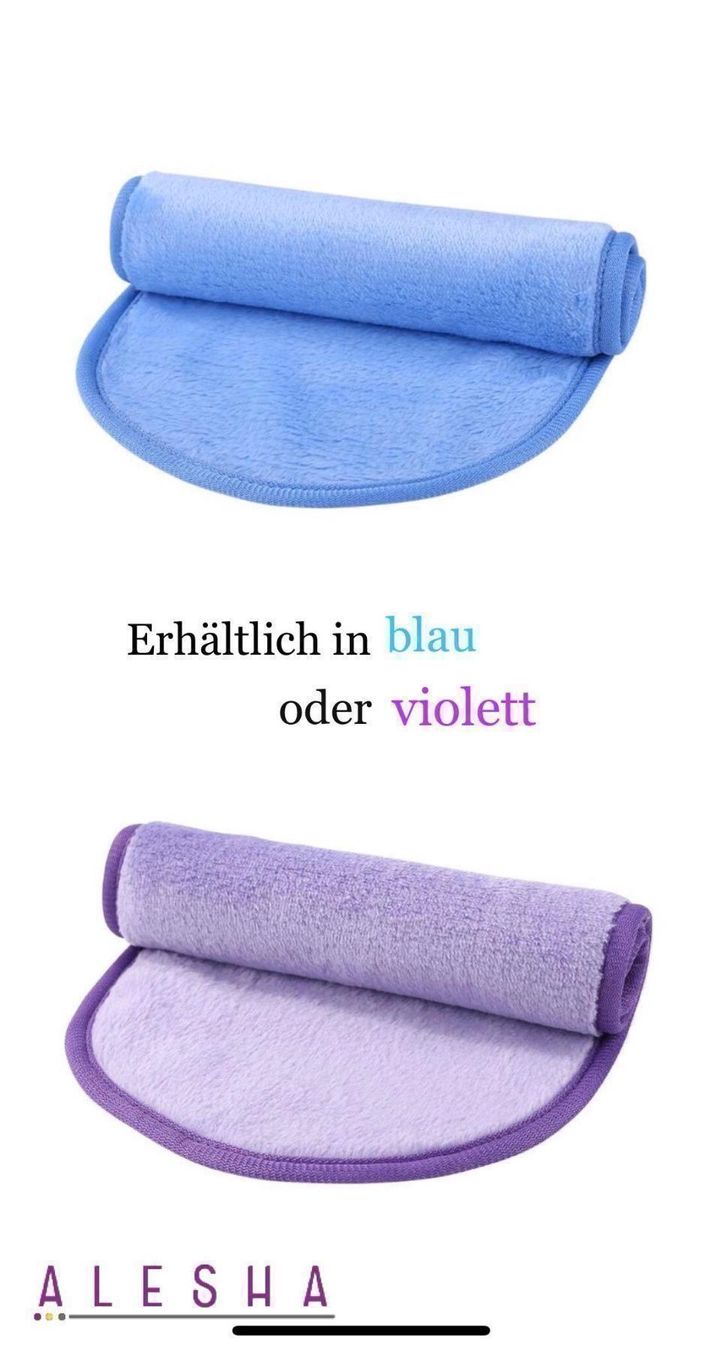 Cura del viso: MakeUp Radierer Microfaser Abschminktuch – Nuovo e nell'imballaggio originale da St. Gallen venduto da Alesha_Shop 5