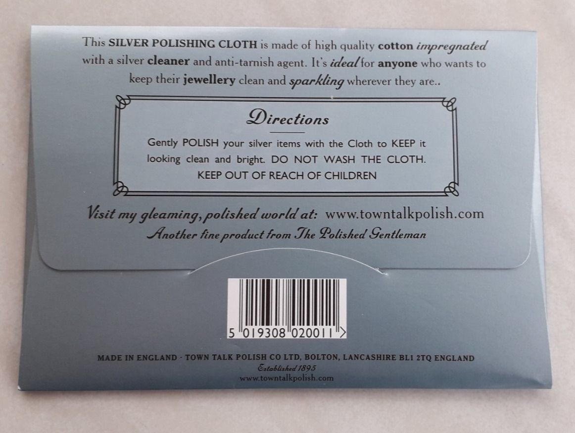 Pflegeprodukte: Silber Schmuck Polier Tuch – Neu und originalverpackt aus Winistorf von acreativ2 2