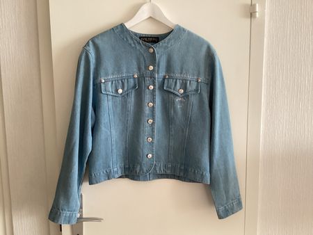 Hochwertige Jeans-Jacke, Gr. 40, Marke Hauber