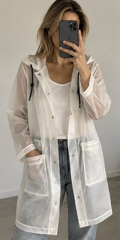 Zara Cappotti: Impermeabile trasparente Zara Peanuts – Usato da Lugano venduto da fer_ckb9