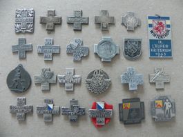 Medaille 23 Sport Abzeichen Brosche Winterthur ZH 1911 -1978