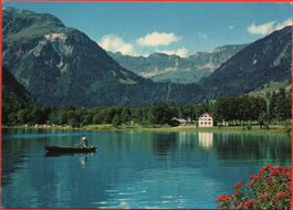 GLARUS KLÖNTAL im Vorauen hinten am See - Campingplatz