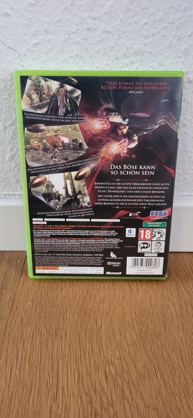 Microsoft Giochi: Xbox 360 - Bayonetta – Usato da Münsingen venduto da DigitaleSpielecke 1