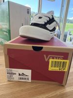 Vans Knu Skool Kinderschuhe Schwarz Weiss Grösse 27.5