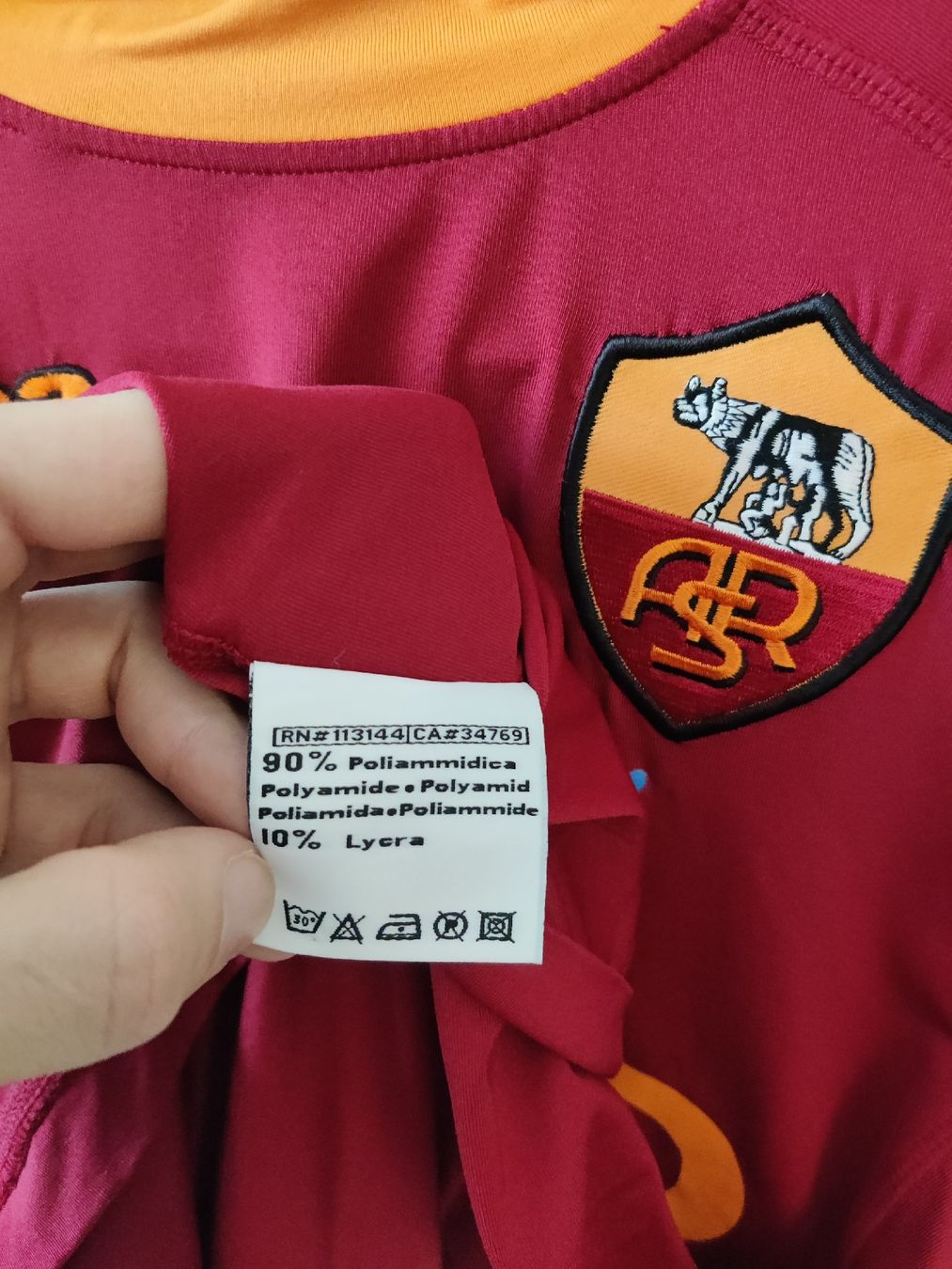 Kappa Canottiere & Pantaloni: AS Roma 2010/11 (M) – Usato da Basel venduto da Ringolero 5