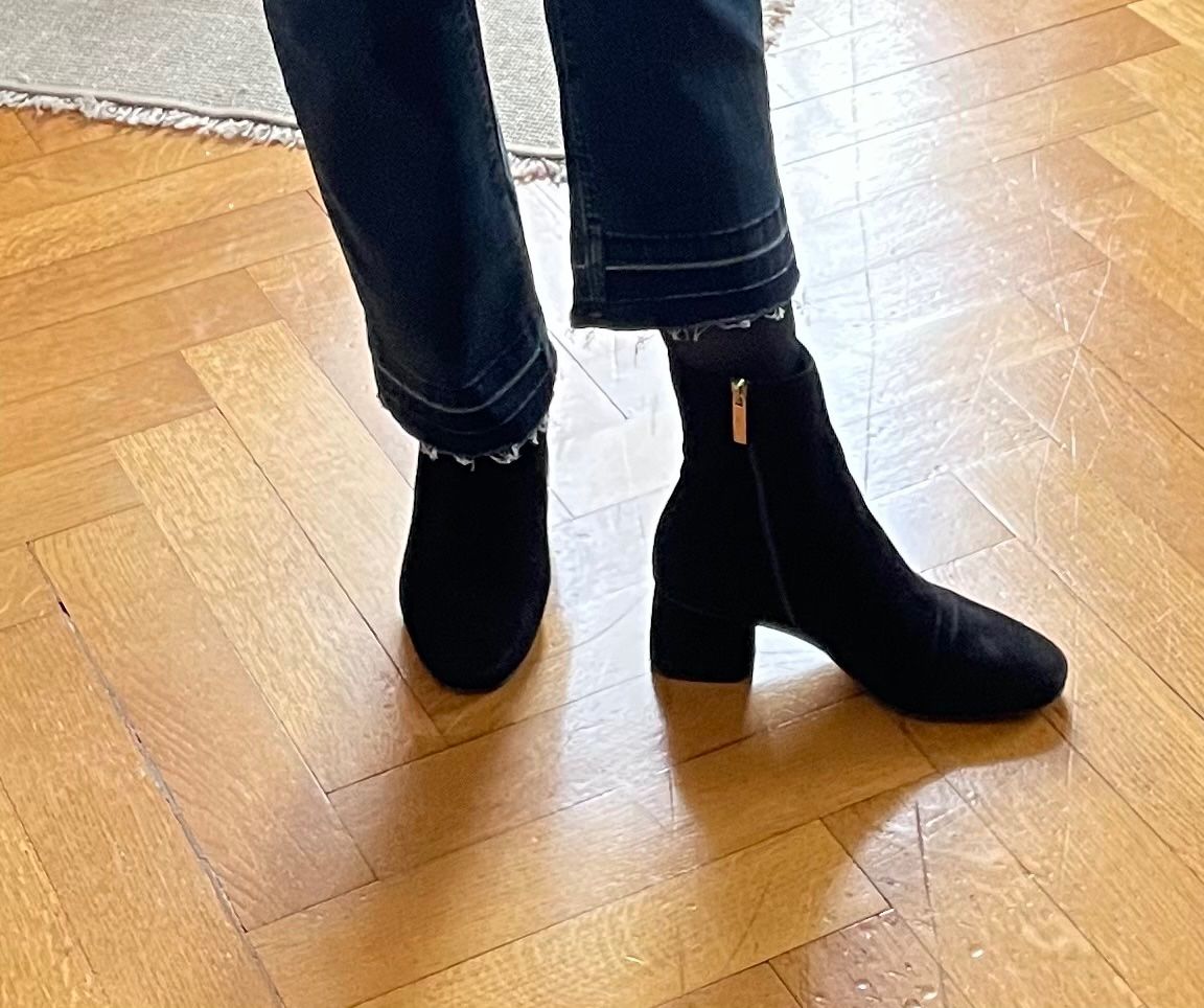 Damenschuhe: Stivaletti neri in camoscio – Gebraucht aus Lugano von lor_6rzk 2
