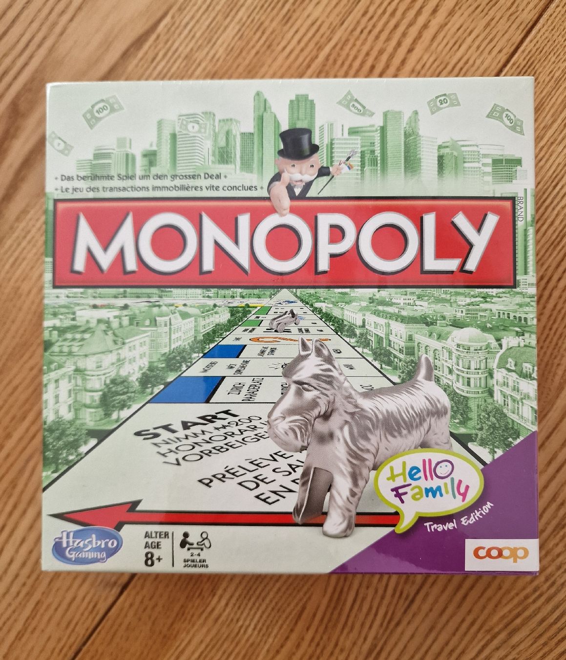 Hasbro Giochi: Monopoly Reiseausgabe – Nuovo e nell'imballaggio originale da Uster venduto da Gulabin