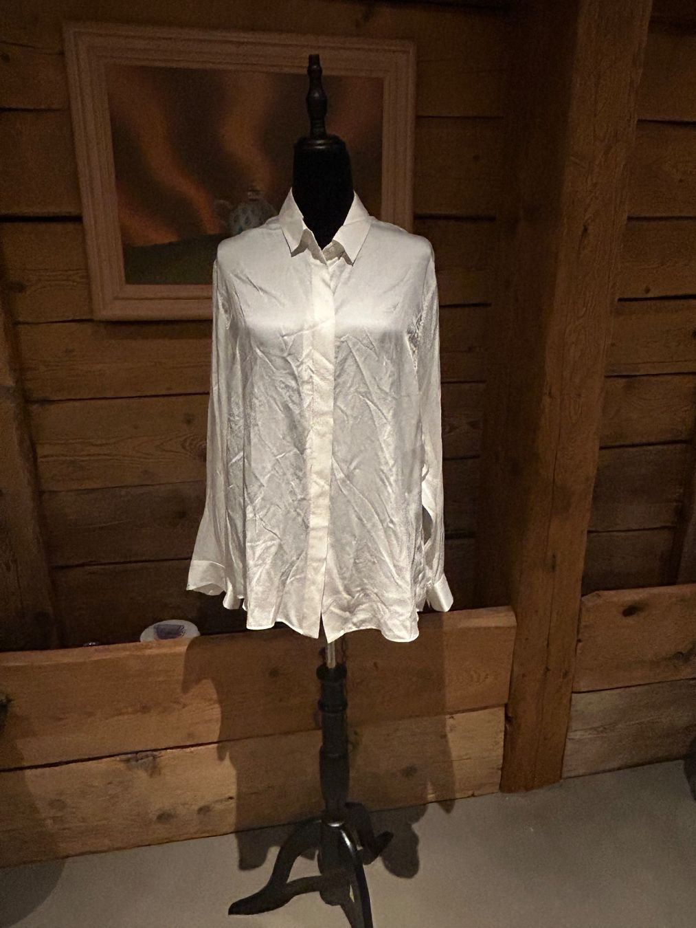 Massimo Dutti Camicette: Massimo Dutti chemisier – Nuovo (secondo la descrizione) da Val-d'Illiez venduto da Dombou