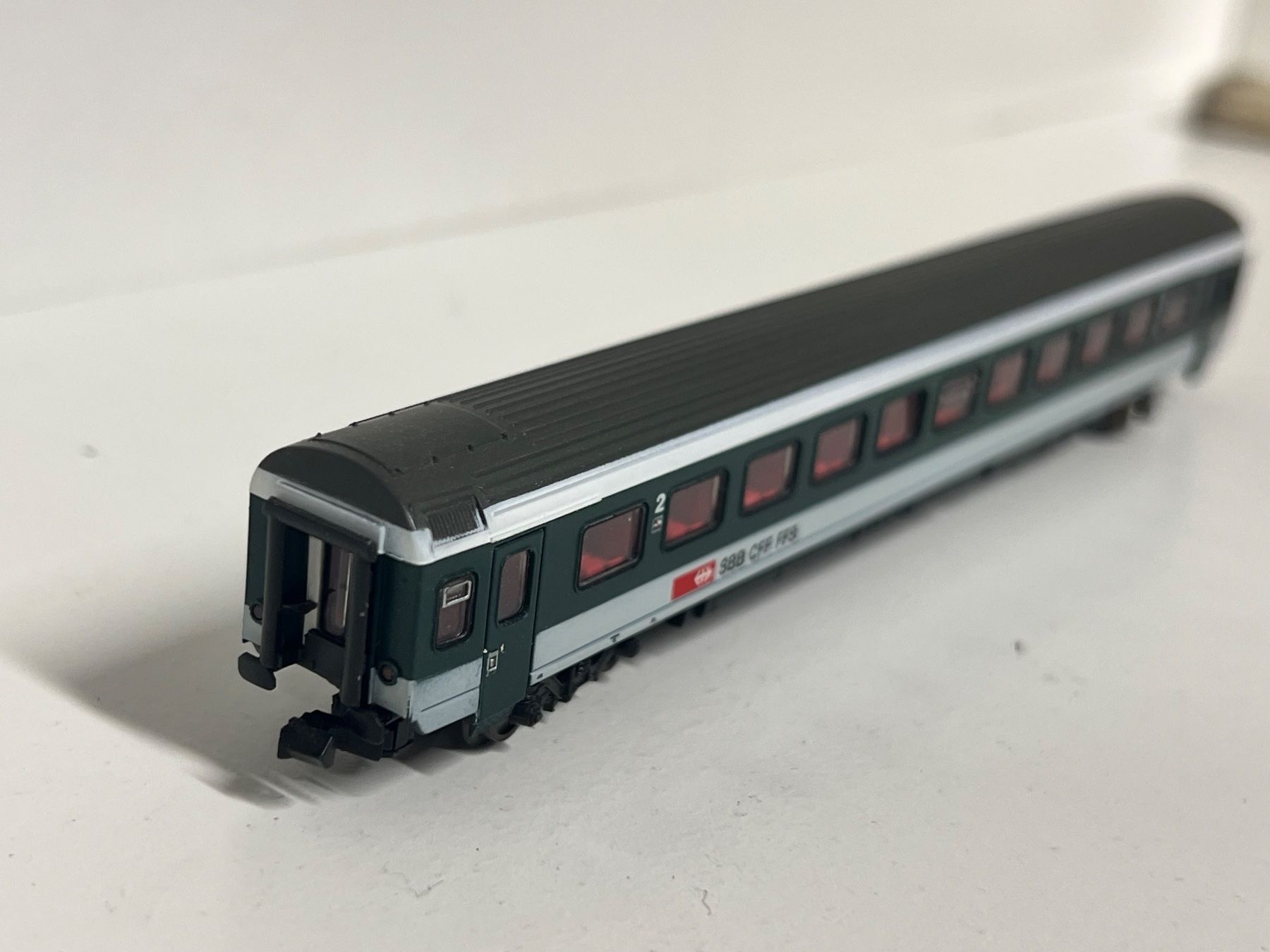 Roco Modellini di ferrovie: Spur N Roco SBB 2.Kl – Usato da Geroldswil venduto da TopTrain54 2