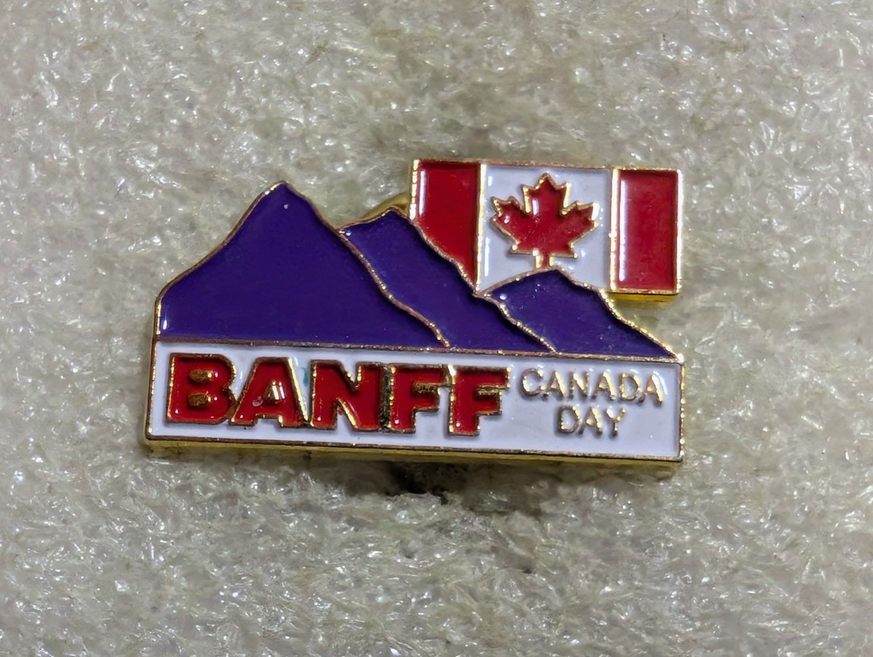 Placchette & Badge: Ansteckpin 221: Banff – Usato da Oppligen venduto da Pin-Fall-Shop
