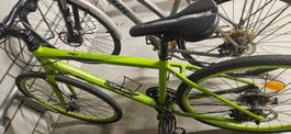 Crossbike grün mit Scheibenbremsen gebraucht guter Zustand