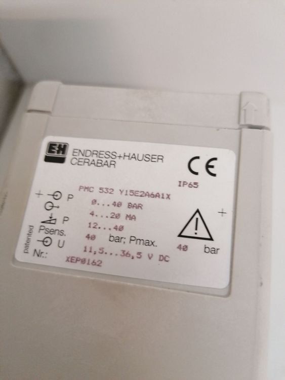 Accessori da laboratorio: ENDRESS HAUSER CERABAR PMC 532 – Usato da Niederdorf venduto da LeptonAG_Labor 2