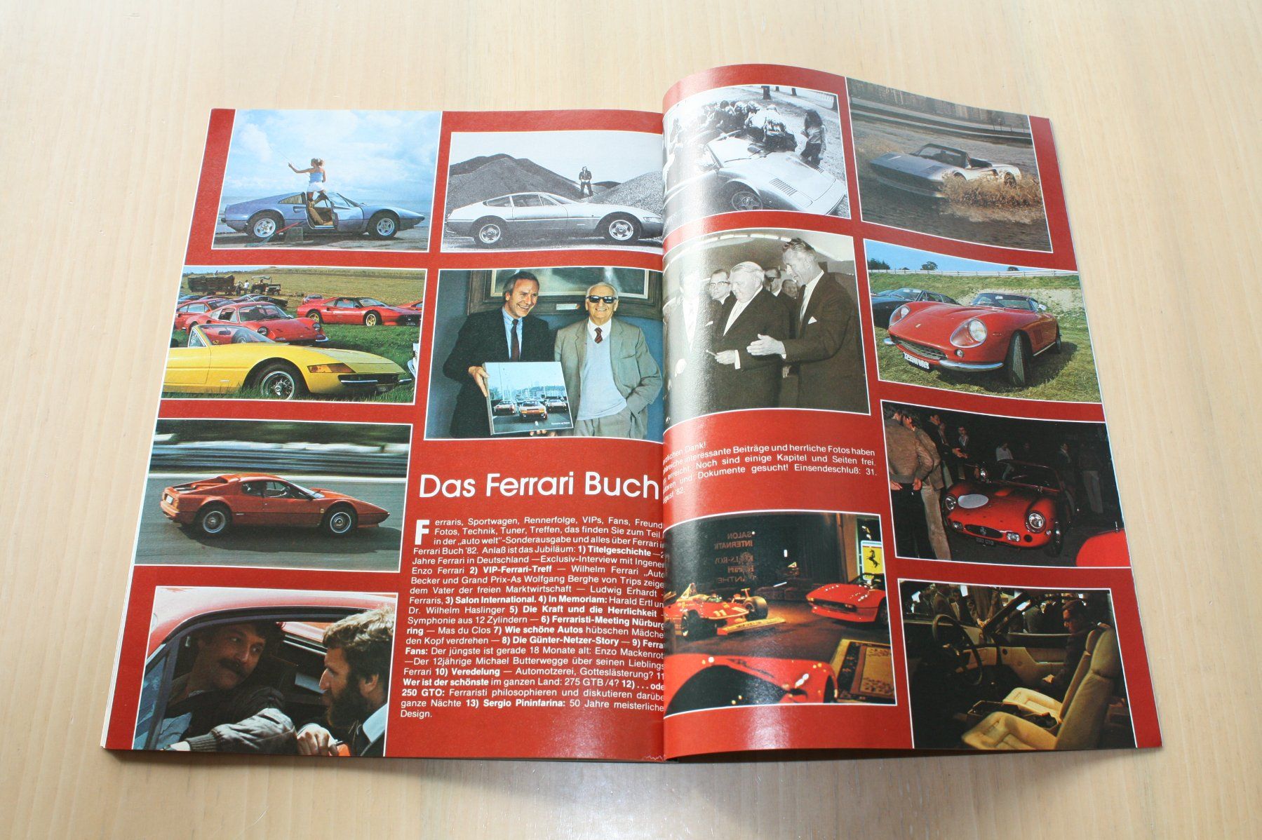 Documenti: Auto Welt 1982: Ferrari, Jaguar, Rolls Royce Auto Becker – Usato da Wikon venduto da erwin400 9