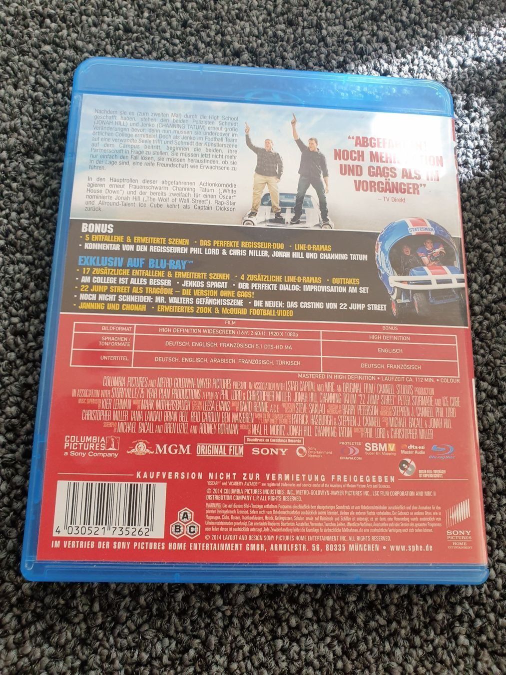 Tutti i DVDs: 22 JUMP STREET – Usato da Ruswil venduto da jan_bxl5 1