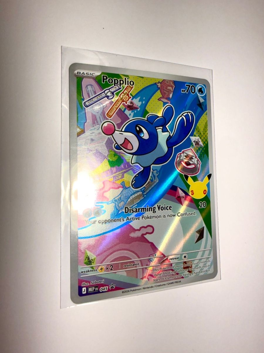 Pokémon Sammelbilder & Trading cards: Pokémon MEP Popplio 045 EN – Neu (gemäss Beschreibung) aus Läufelfingen von Seraphim13 1
