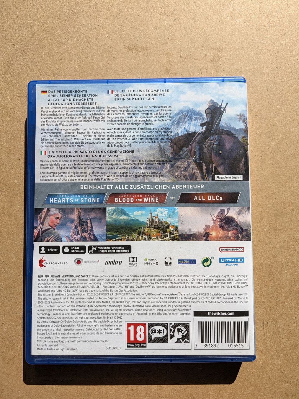 Jeux: The Witcher 3 Wild Hunt Complete Edition PS5 – D'occasion à Chur par FreakofRarity 2