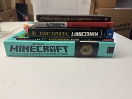 Konvolut 5 Minecraft Bücher Mohjang