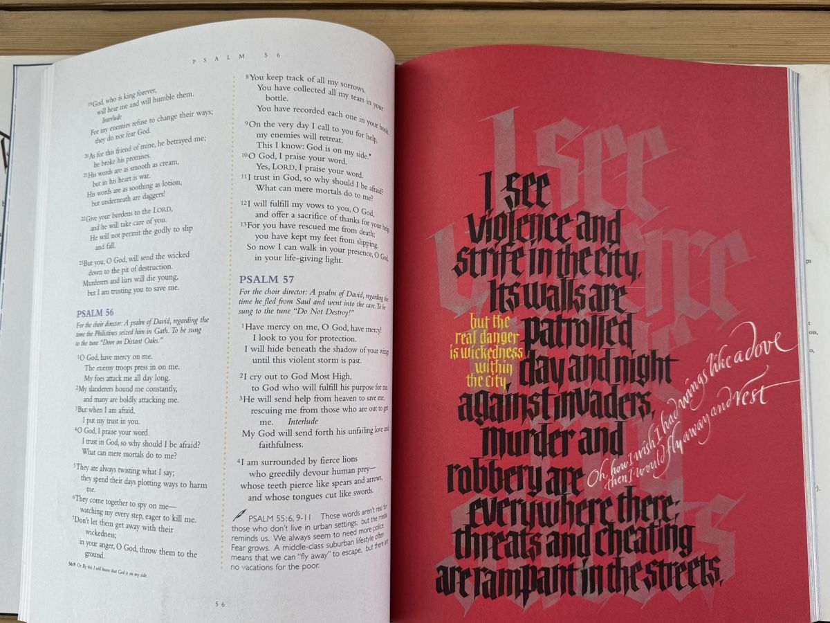 Libri: Psalmen Kalligraphie Psalms – Usato da Emmenbrücke venduto da Balmoral