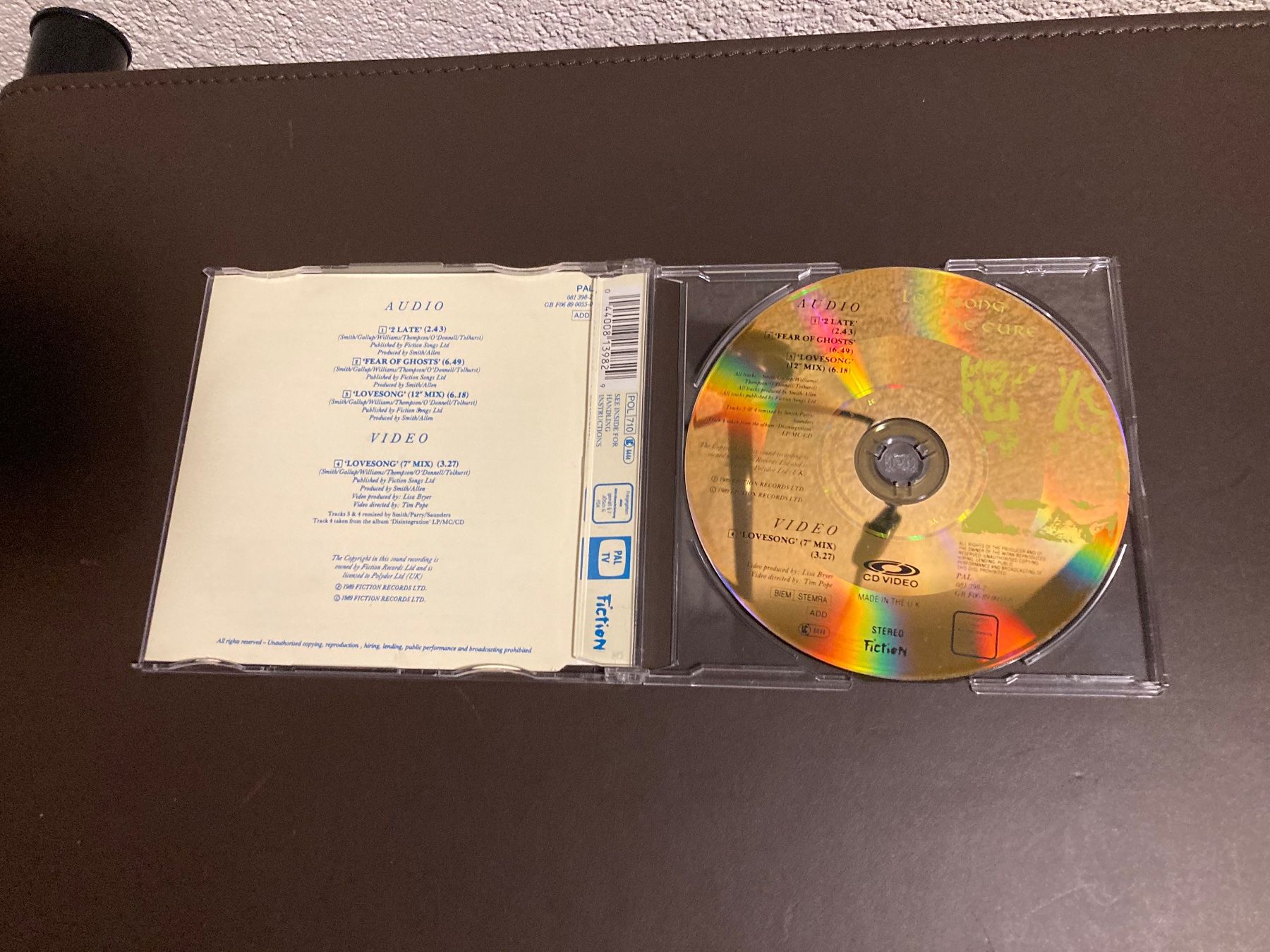 CD: The Cure - Lovesong - CDV – Usato da Fribourg venduto da Karushi 1