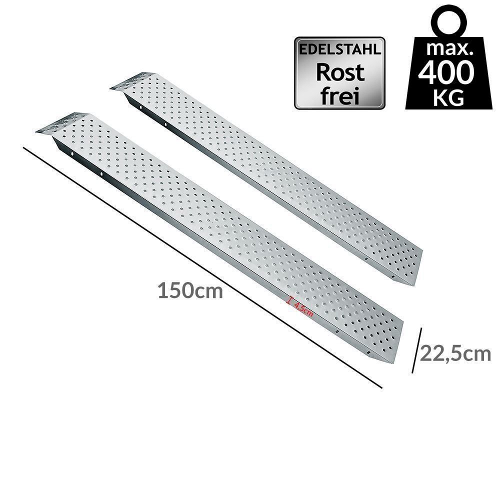 Trixie Rampe di accesso: Deuba  Auffahrrampe 2er Set, 400kg – Nuovo e nell'imballaggio originale da Bottighofen venduto da zaap 4