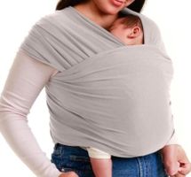 Moby Babytragetuch grau