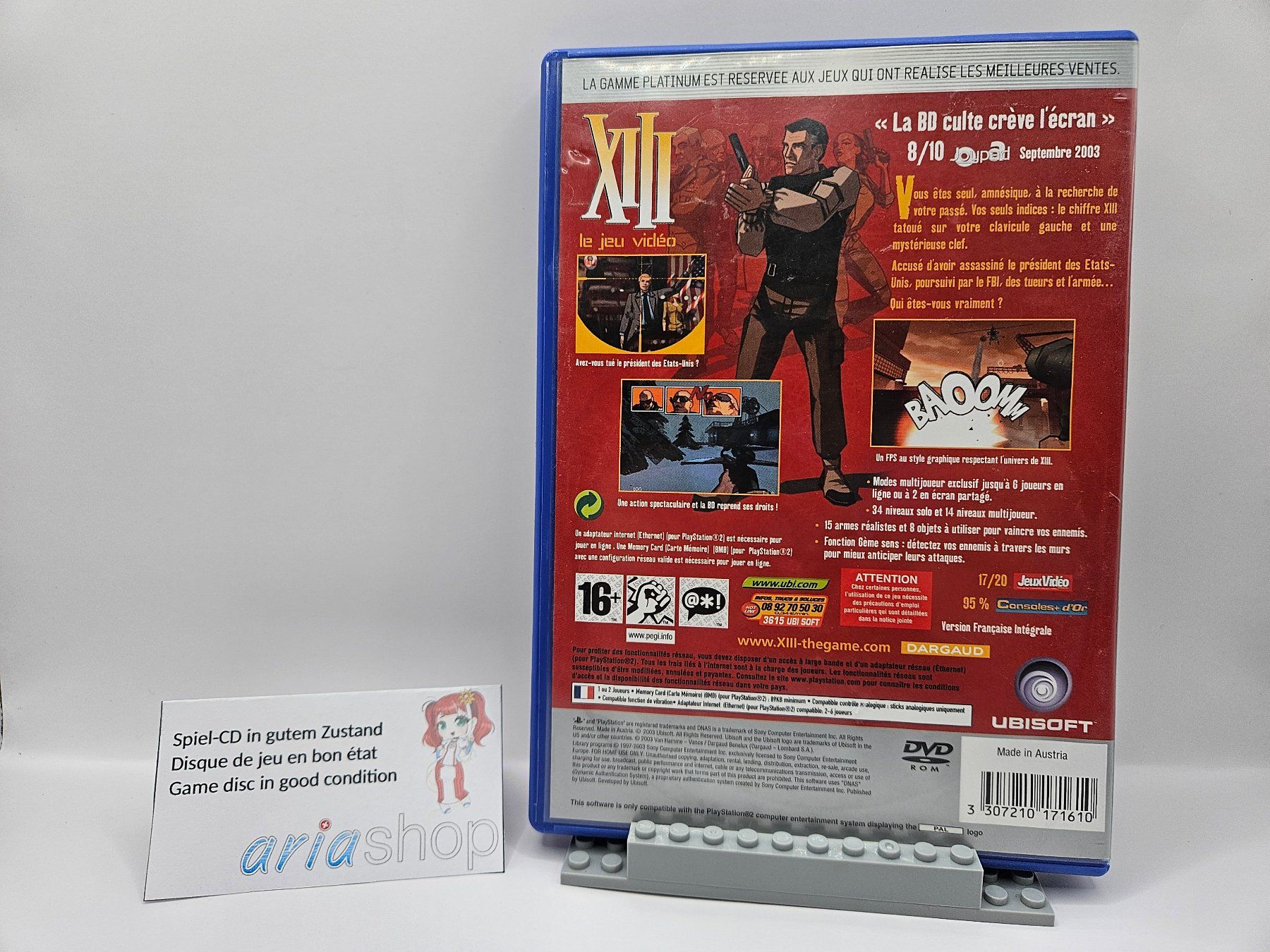 Sony Giochi: XIII PS2 CIB FR / DE / IT / EN / OTHER – Usato da Hauterive NE venduto da ariashopch 1