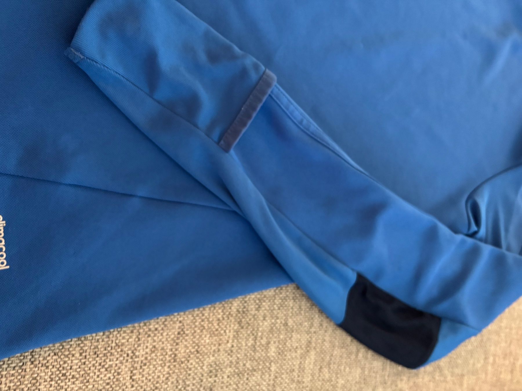 Adidas Canottiere & Pantaloni: Adidas ClimaCool Trainingspulli Gr. M Blau – Usato da Bülach venduto da bjoernbenny 9
