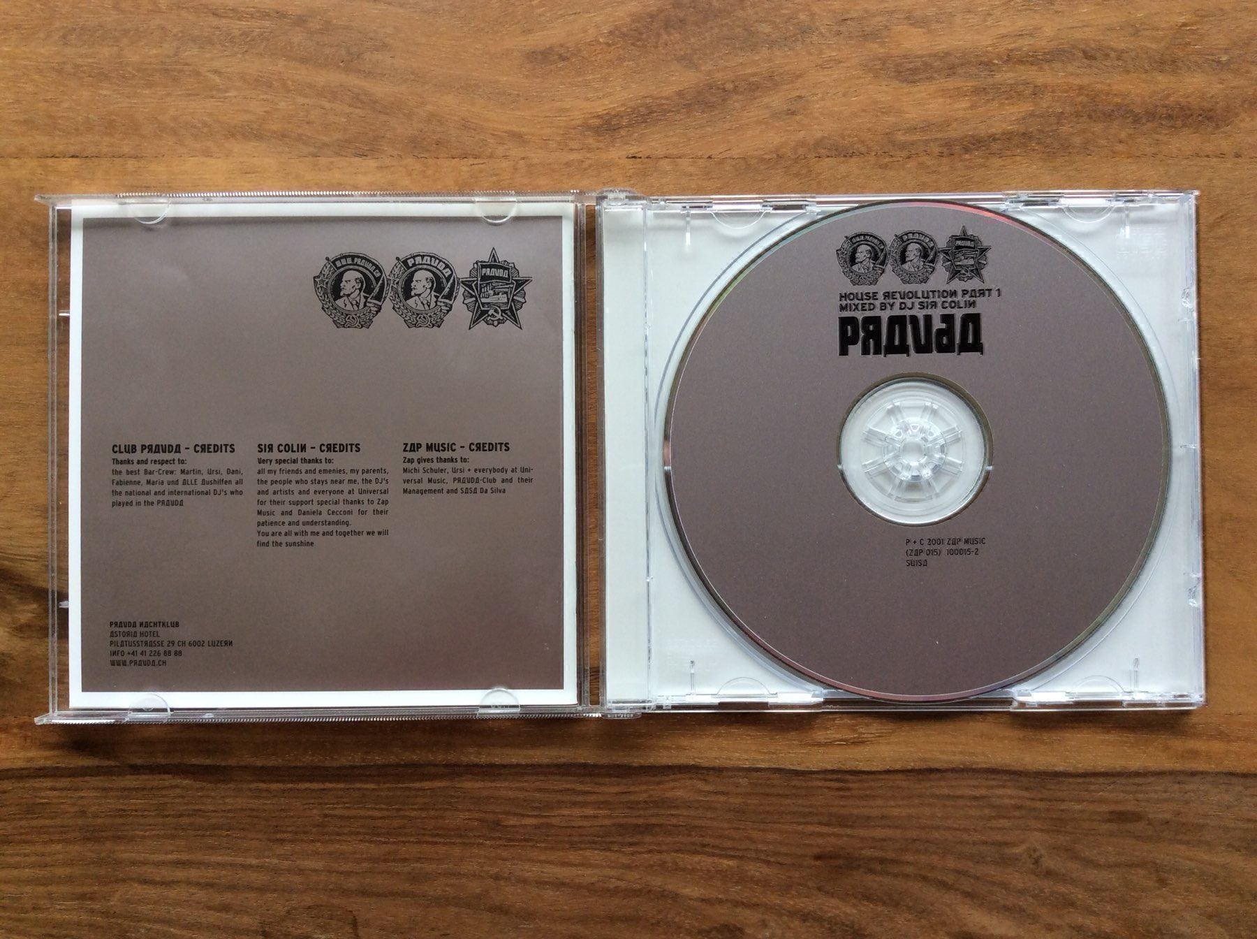 CDs: CD PRAVDA House Revolution - Part 1 – Gebraucht aus Horgen von flyingpenguin2000 1