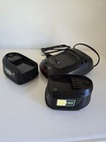 Bosch Ladegerät und 2x 18V Akkus 1.5Ah gebraucht