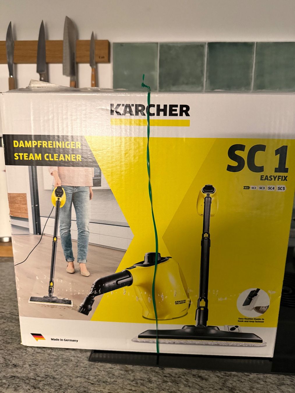 Kärcher Dampfreiniger: Kärcher Dampfreiniger SC 1 Easyfix – Gebraucht aus Seuzach von enr_rpg5