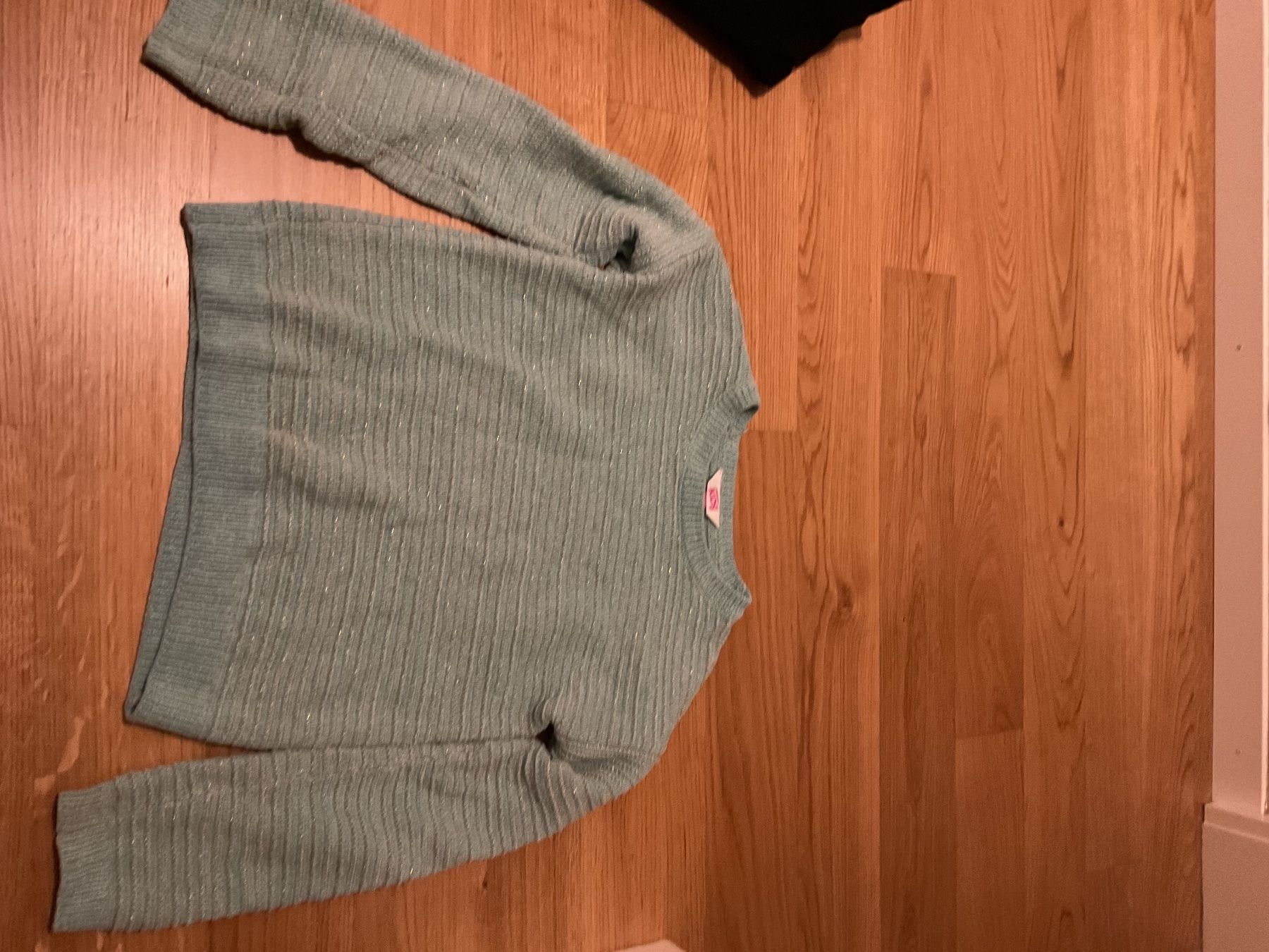 Maglioni & Felpe: Mintfarbener Mädchen Strickpullover, Grösse 140 – Usato da Pfeffingen venduto da Marc4148