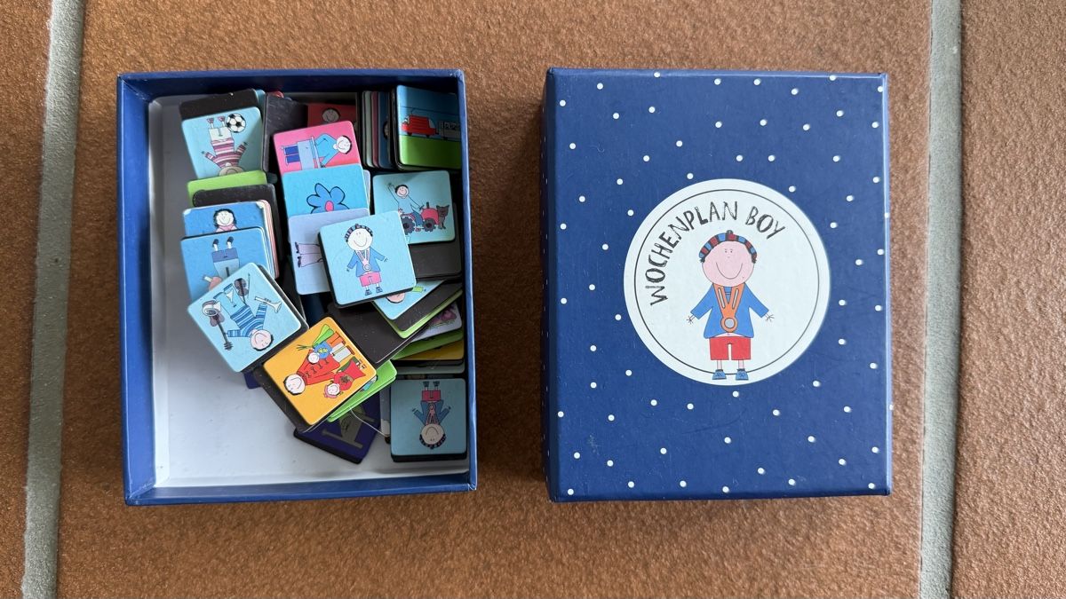 Magnete: Wochenplan Boy Magnete – Gebraucht aus Eschenbach SG von MarThu