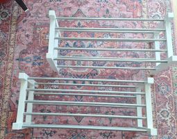 2x Schuhregal, Metall/Holz