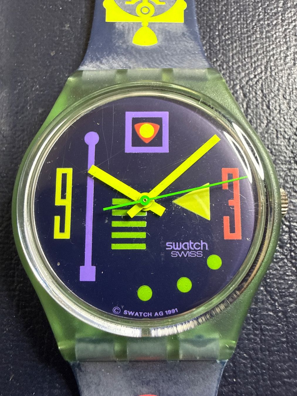 Swatch Uhren: Swatch 1991 – Gebraucht aus Pfeffingen von Allhandelklgwatches