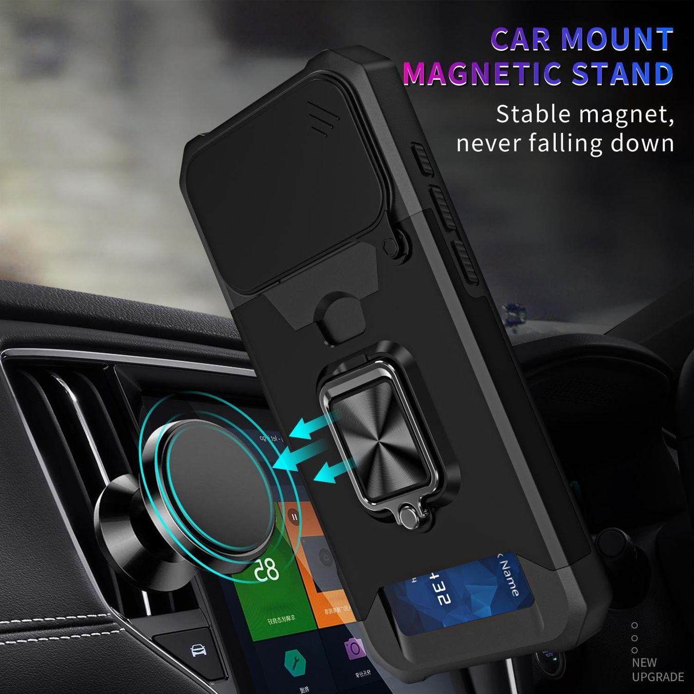Cover & Protezioni schermo: iPhone 17 PRO Hülle Cover Ring Case Etui Coque Tasche Robust – Nuovo e nell'imballaggio originale da Volketswil venduto da coverandmore 7