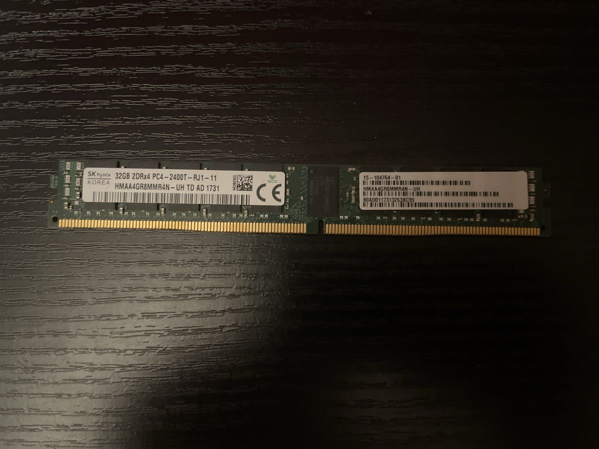 Memoria / RAM: Server Ram 1x 32GB PC4-2400T – Nuovo (secondo la descrizione) da Abtwil SG venduto da Kueng.MultiOutlet