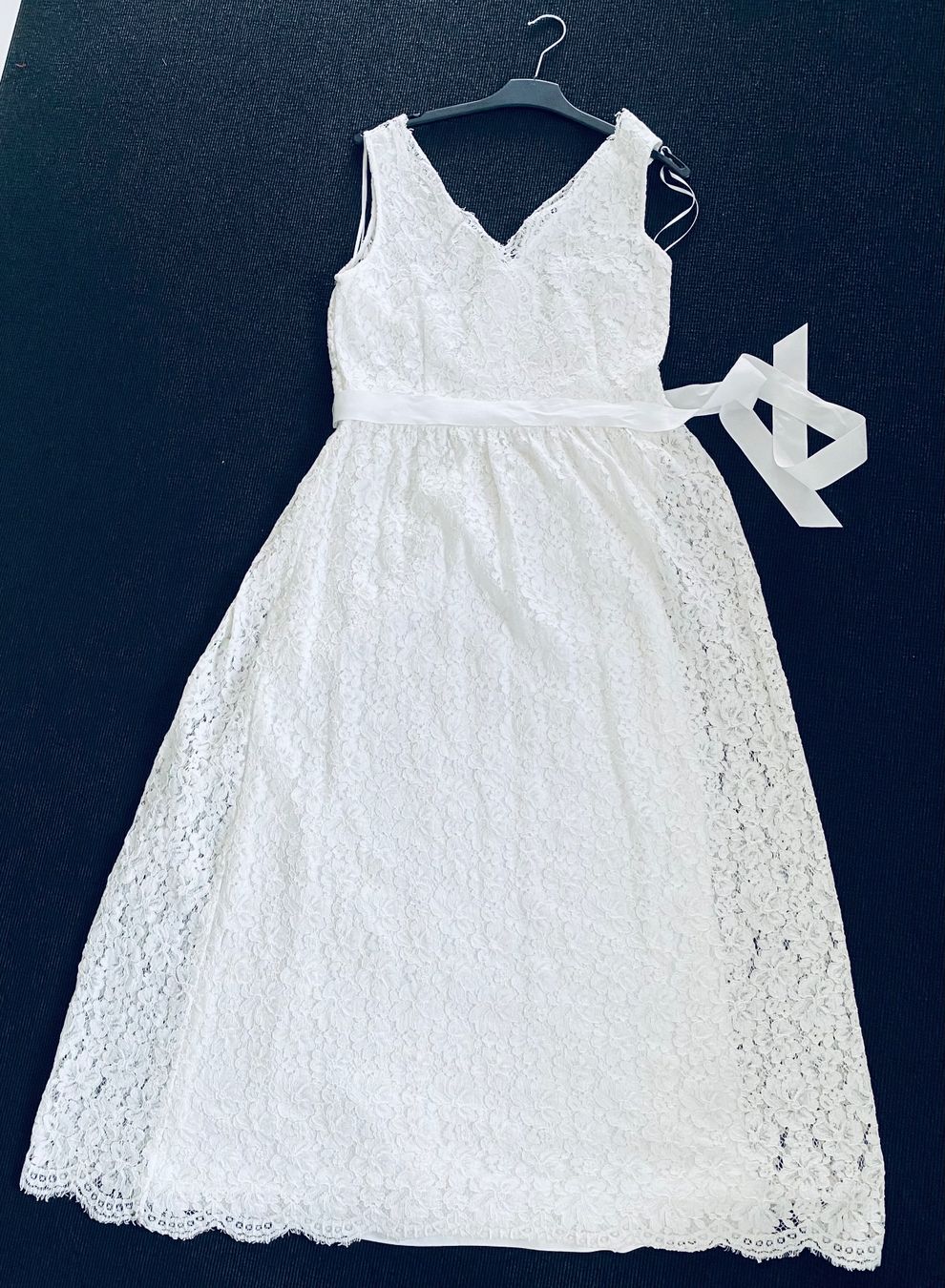 C&A Robes: Weisses Maxikleid, Brautkleid, Jugendfestkkeid, Gr. M – Neuf (Voir description) à Bözberg par RosmarieOb 6