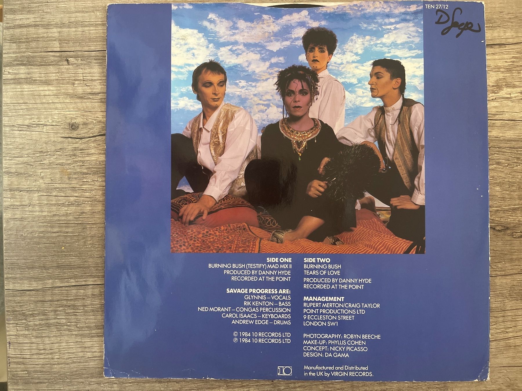 Schallplatten: S993/Savage Progress - Burning Bush Vinyl – Gebraucht aus Frutigen von Philippe_jsp 1