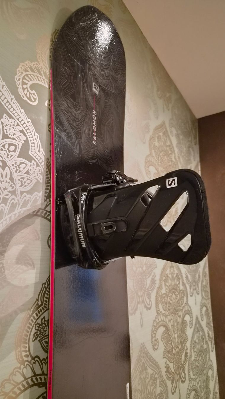 Salomon Boards: Salomon Snowboard 154cm inkl. Bindung – D'occasion à Oberrieden par Raja011 1