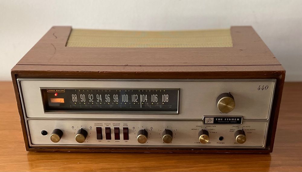 🎄 Fisher 440T Receiver inklusive Scott S15 Lautsprechern ! (Gebraucht ...