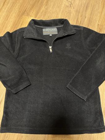 E-Bound Fleece Kinder Gr. 140 Schwarz Top Zustand Warm!