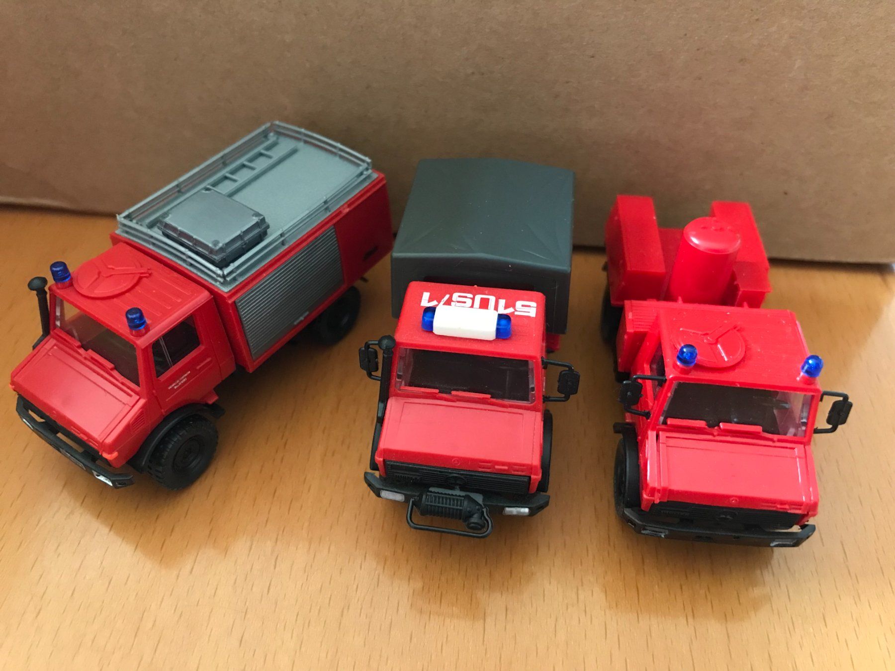Modellini d'auto: 3x Unimog Feuerwehr – Usato da Luzern venduto da mey_s13