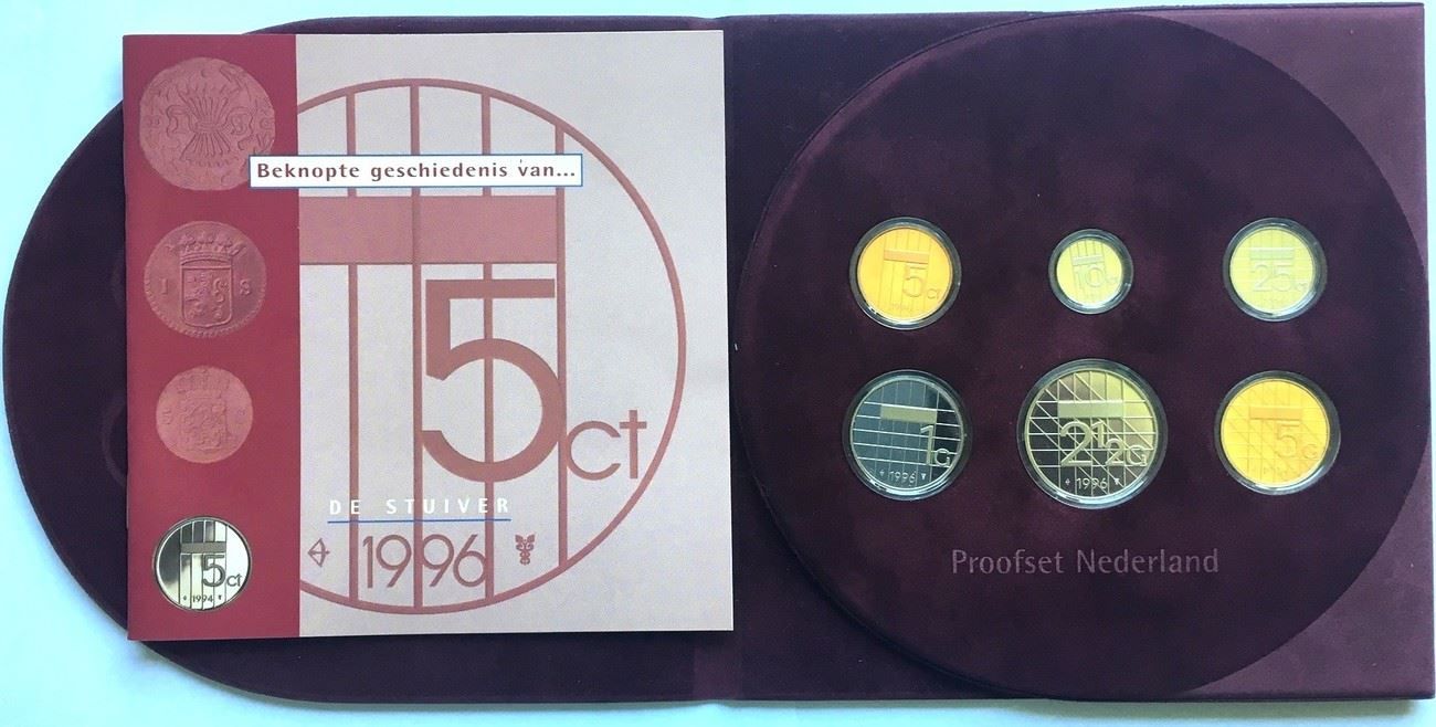 Tutti le monete: KMS Niederlande 1996 Polierte Platte PP – Usato da Riehen venduto da sesambestcoins2004