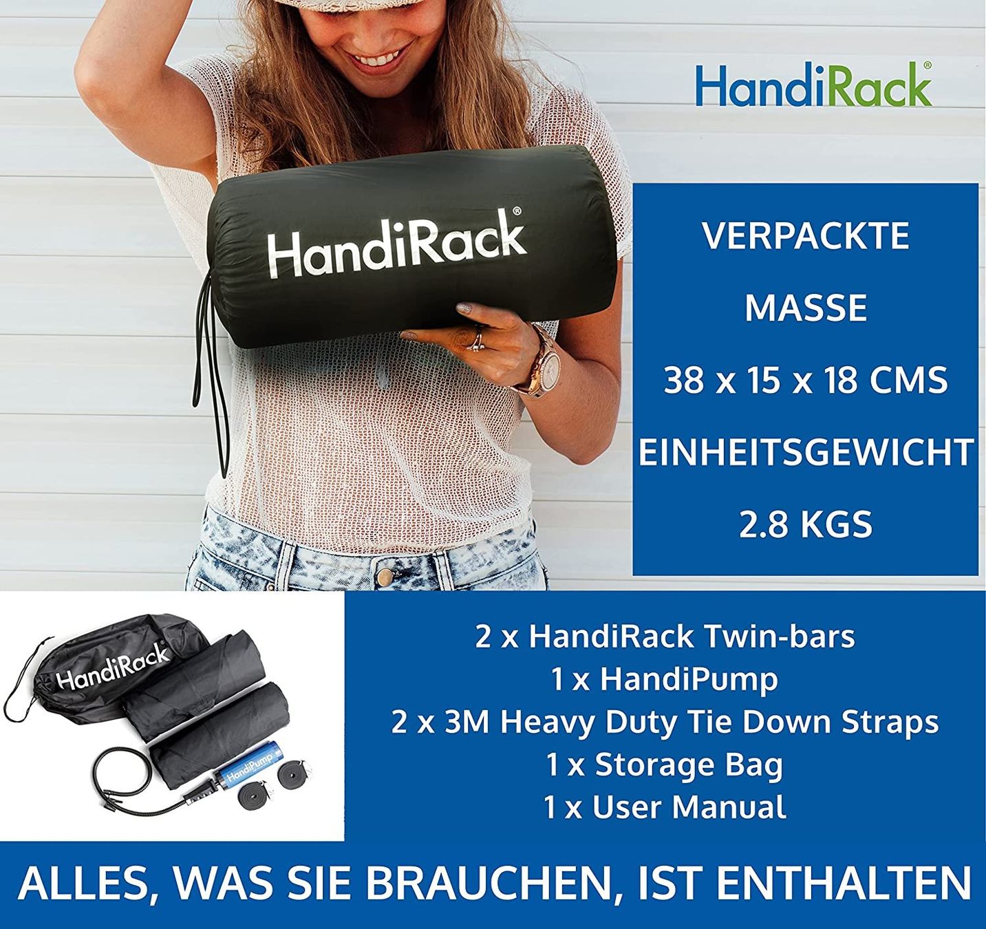 Portapacchi: Universal Dachgepäckträger für Autos Dachträger Schwarz – Nuovo e nell'imballaggio originale da Herisau venduto da Zevora 5