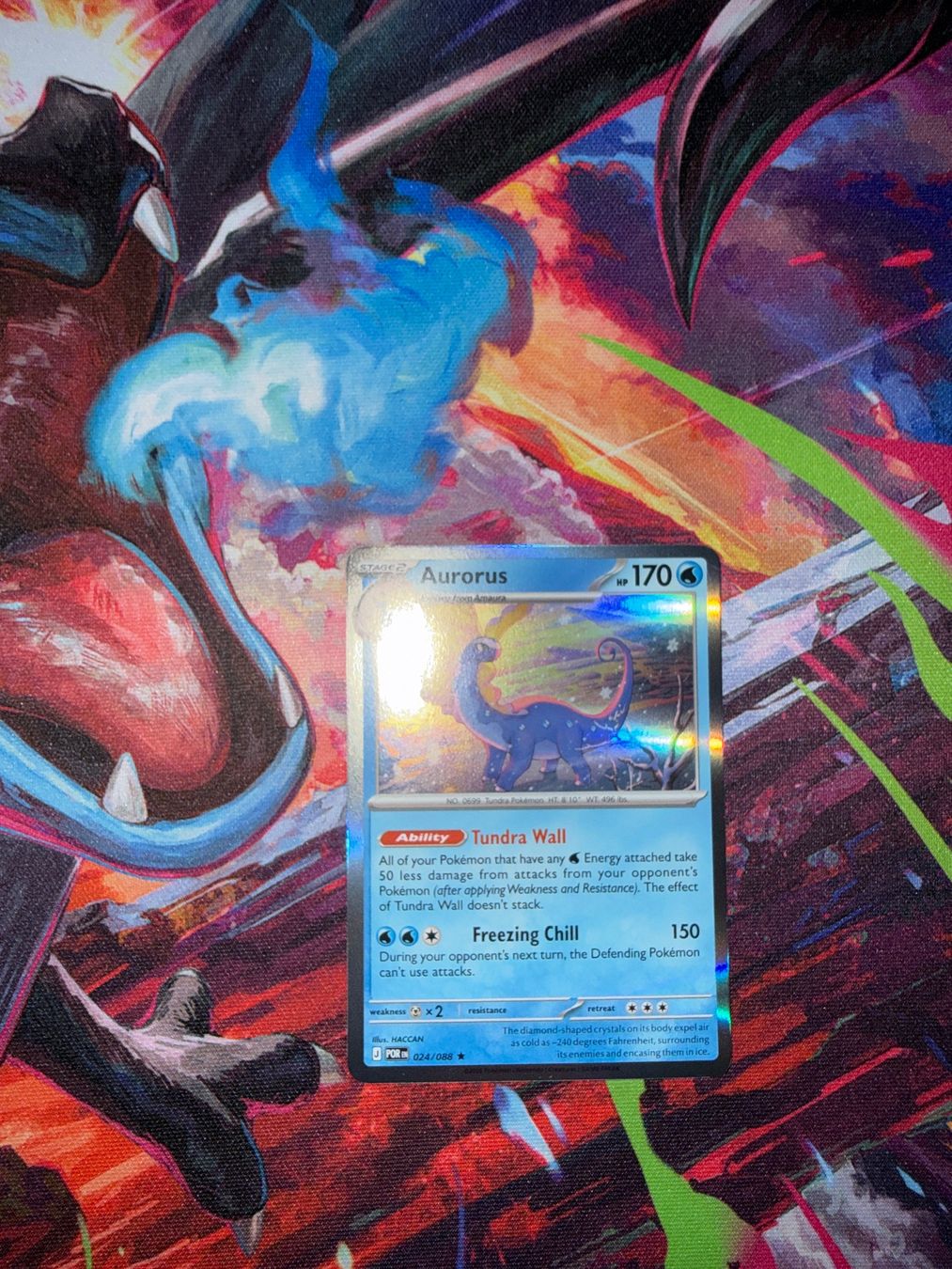 Pokémon Carte collezionabili: Aurorus Holo 024/088 Perfect Order English – Usato da Thun venduto da venneck