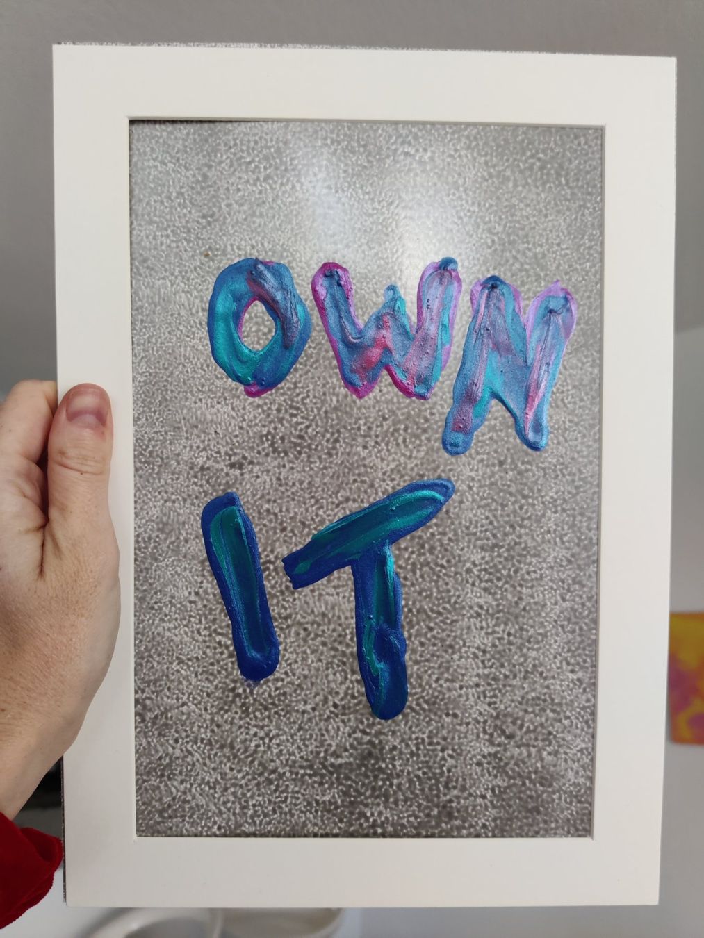 Poster & Bilder: OWN IT - Original Acrylbild - Unikat – Gebraucht aus Uster von jes_kp95