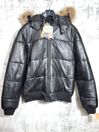 SCHOTT N.Y.C "LC 950" LEATHER GOOSE JACKET SZ: L (NEW)