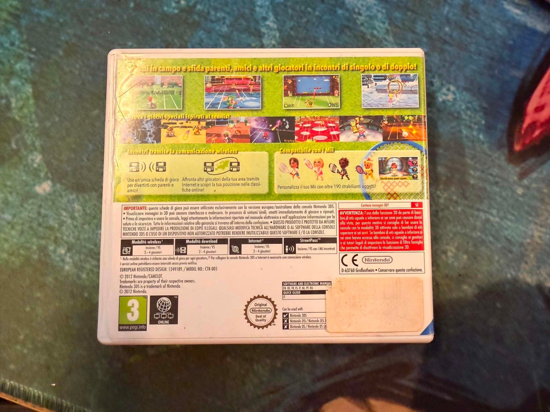 Nintendo Giochi: Mario Tennis Open Nintendo 3DS – Usato da Giubiasco venduto da Tici__nerd_Giubiasco 1