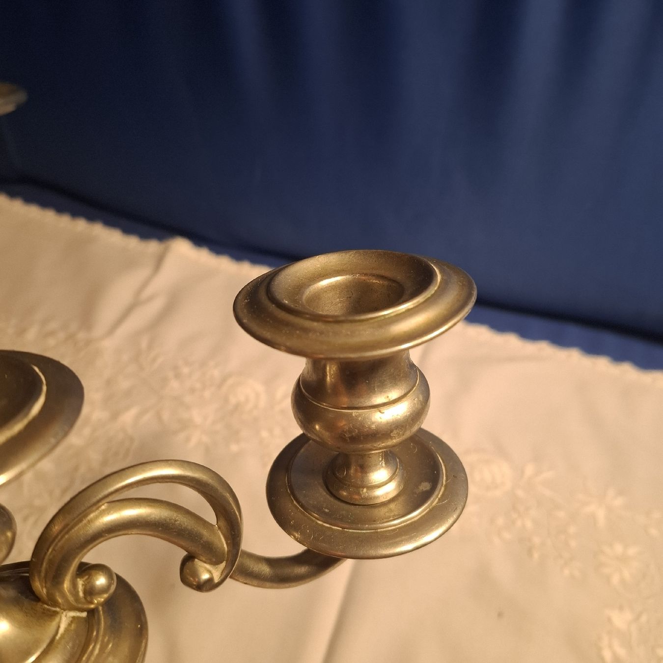 Portacandele: 3 Facher Kerzenhalter Messing – Usato da Nürensdorf venduto da DANG3REUX 8